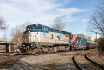 AMTK 519 & 354 leaving Charlottesville